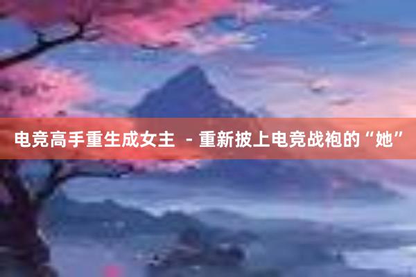 电竞高手重生成女主  - 重新披上电竞战袍的“她”